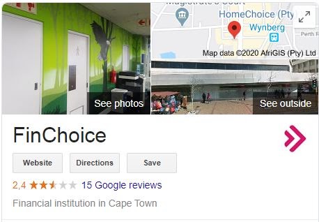 FinChoice - Google profile