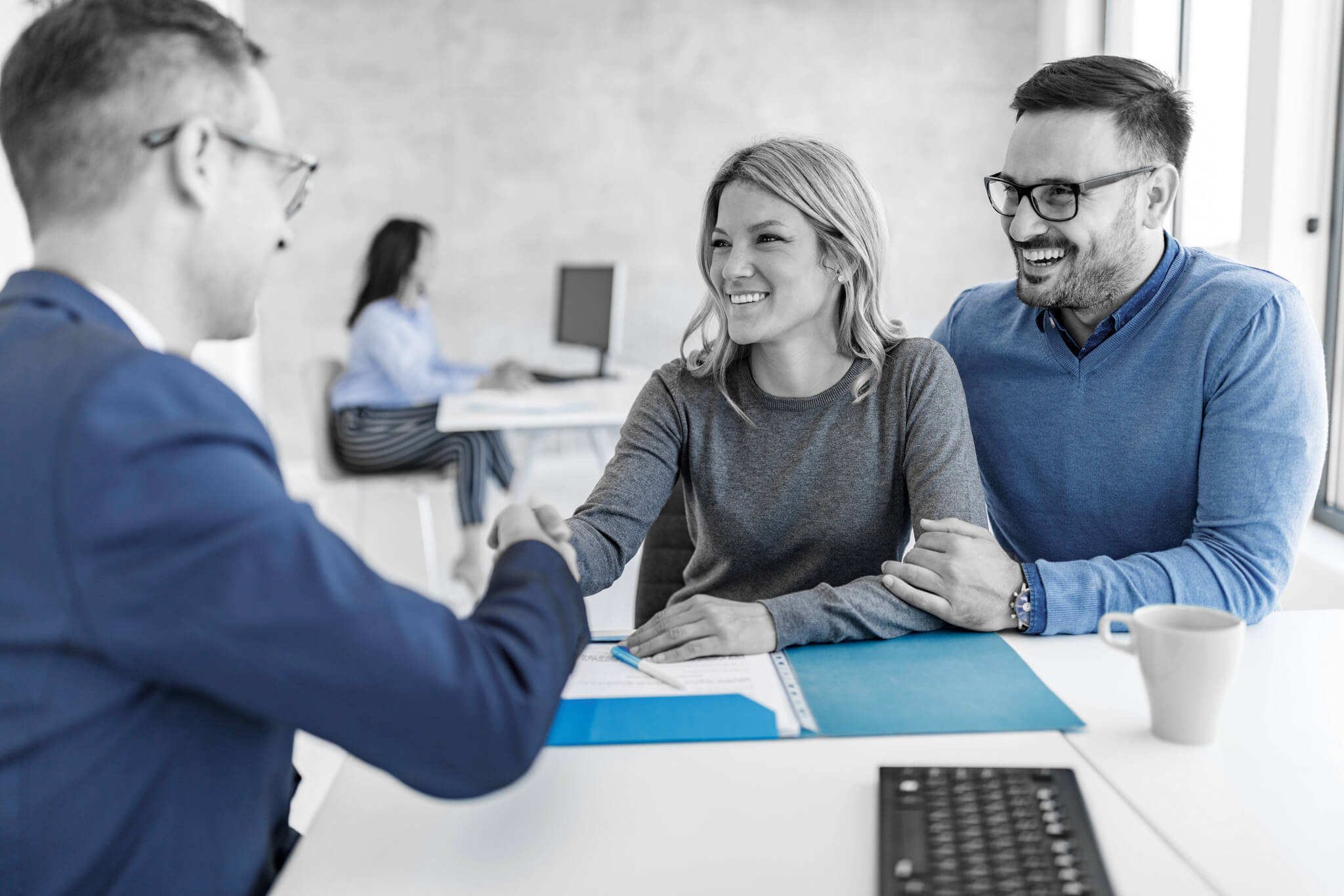 Business People Shaking Hands